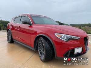 Alfa Romeo Stelvio Fender Trim - Carbon Fiber - Feroce Carbon Alfa Romeo Stelvio Fender Trim - Carbon Fiber - Feroce Carbon